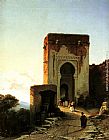 Famous Granada Paintings - Porte de Justice, Alhammbra, Granada
